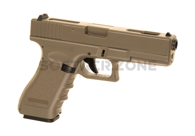 CM030 Tan Mosfet Edition Gen 3. AEP Pistole 0,5 Joule V.2 (T-Plug)